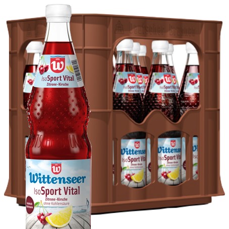 Wittenseer ISO Vital Kirsch (12/0,7 Ltr. Glas MEHRWEG)