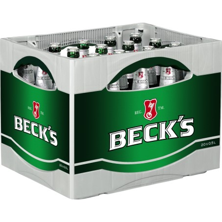 Becks Bier  (20/0,5 Ltr. Glas MEHRWEG)
