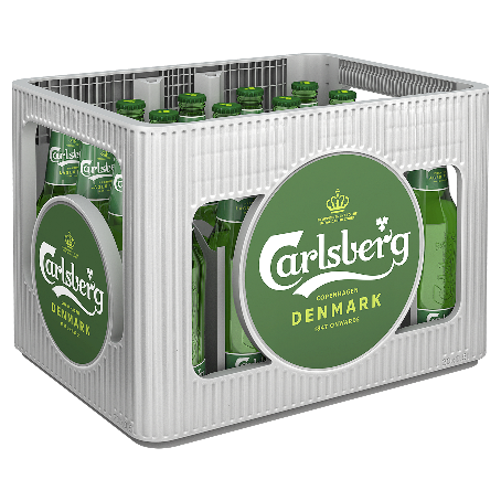 Carlsberg Beer (20/0,50 Ltr. Glas MEHRWEG)