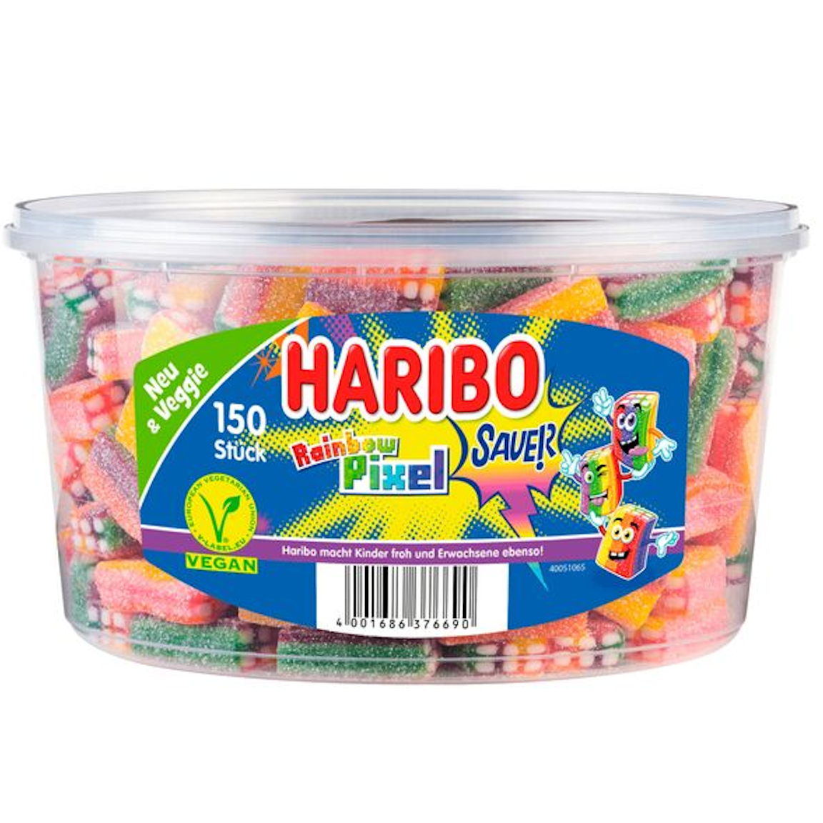 Haribo Rainbow Pixel 150 Stück (1200 g.)