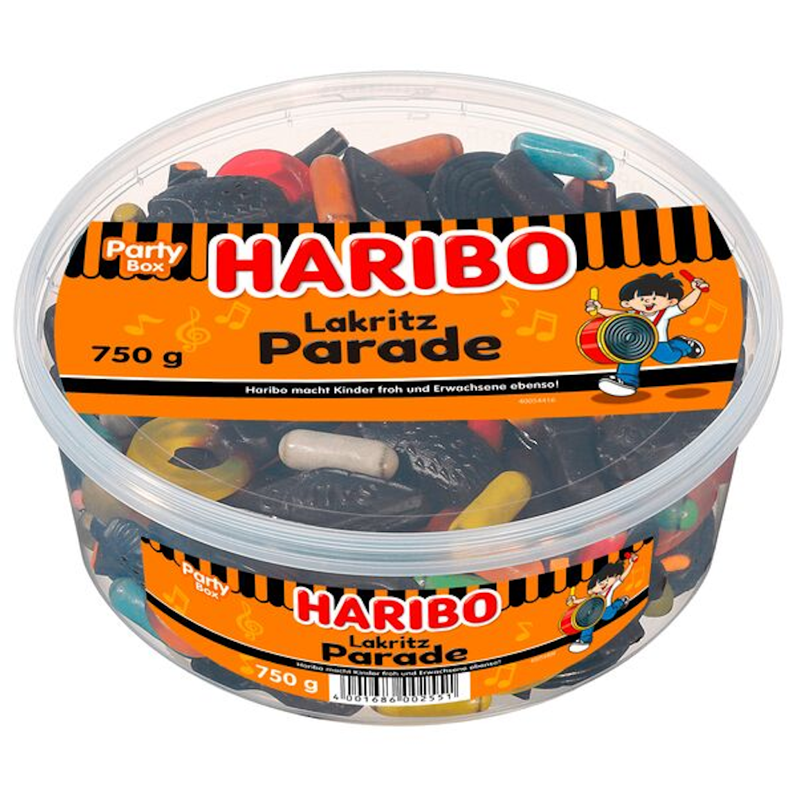 Haribo Lakritz Parade (750g.)