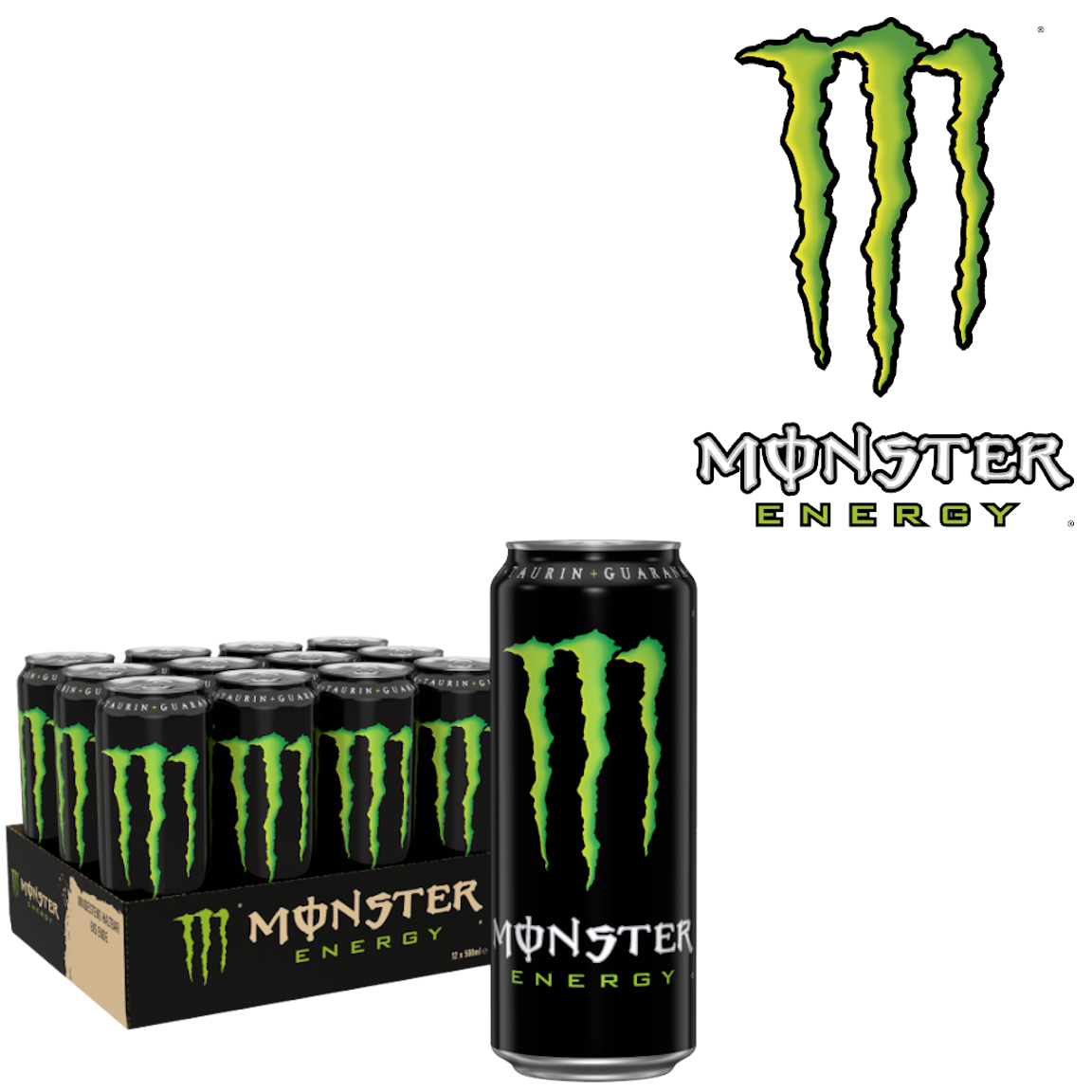 Monster Energy (12/0,50 Ltr. Dose EINWEG)