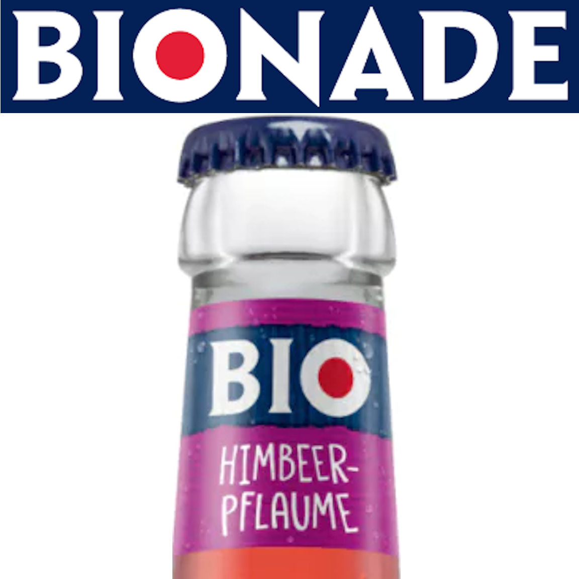 Bionade Himbeer-Pflaume (12/0,33 Ltr. Glas MEHRWEG)