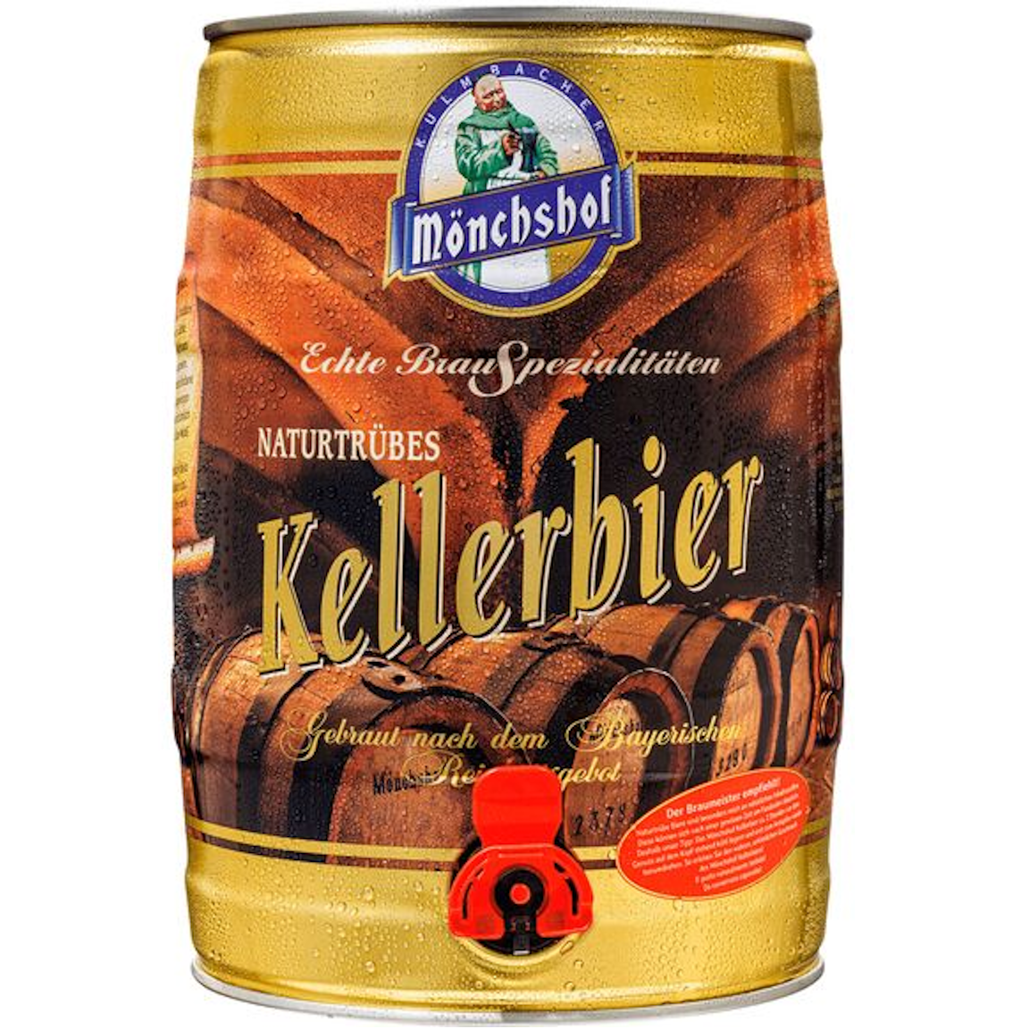Mönchshof Kellerbier Partydose (1×5,0 L EINWEG)