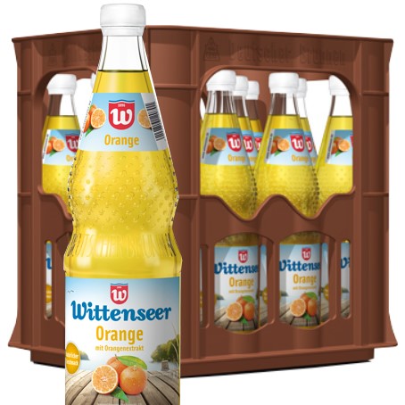 Wittenseer Limo Orange (12/0,7 Ltr. Glas MEHRWEG)