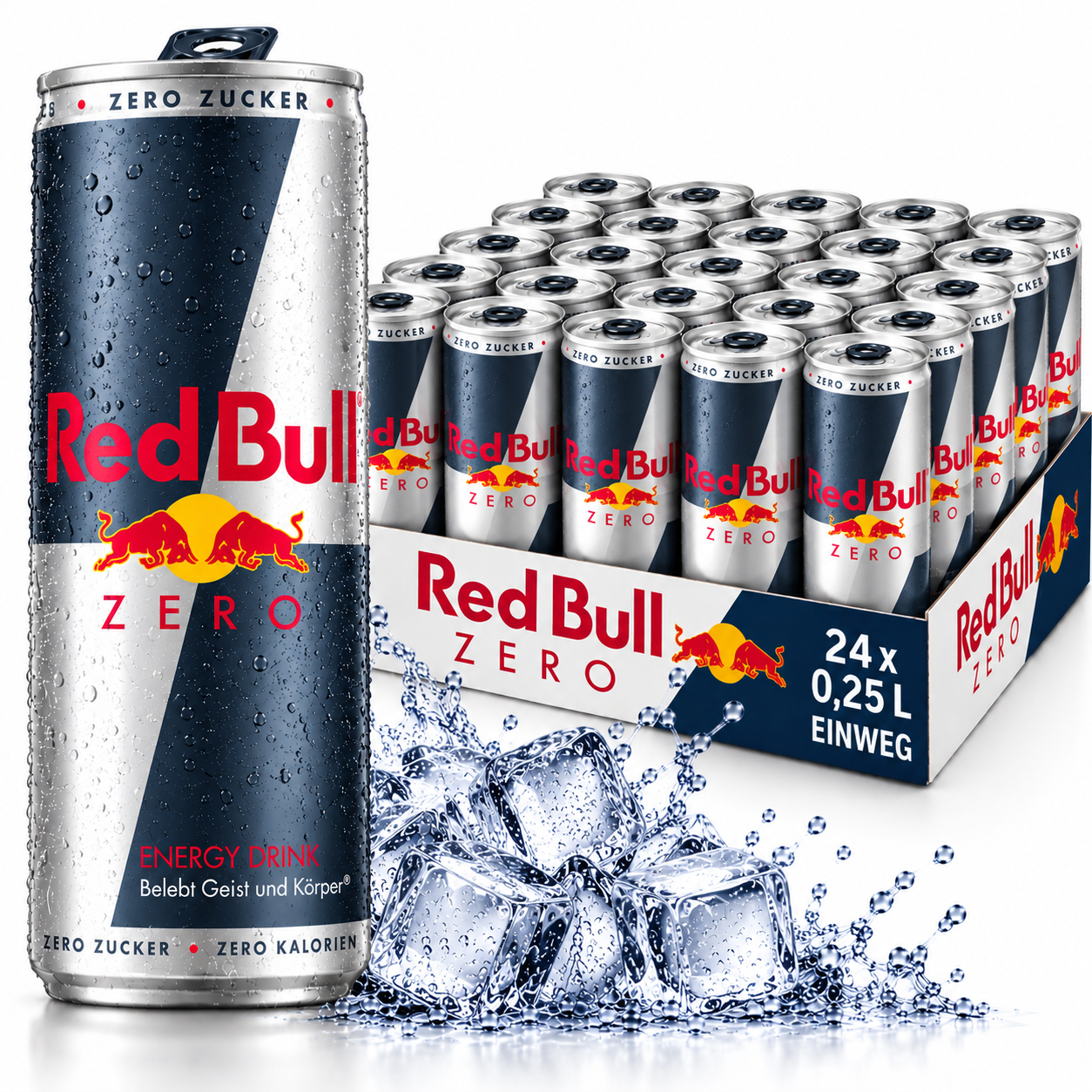 Red Bull Zero  (24/0,25 Ltr. Dose EINWEG)