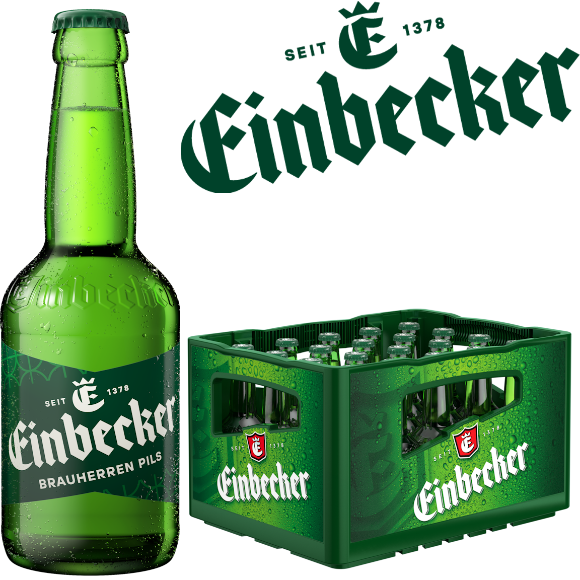 Einbecker Brauherren Pils (20/0,33 Ltr. Glas MEHRWEG)
