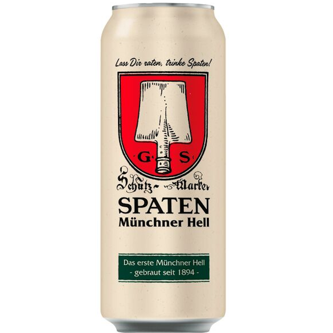 Spaten Münchner hell (24/0,50 Ltr. Dose EINWEG)