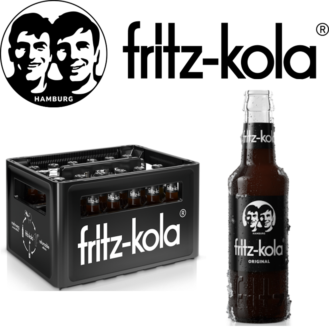 fritz-kola (24/0,20 Ltr. Glas MEHRWEG)