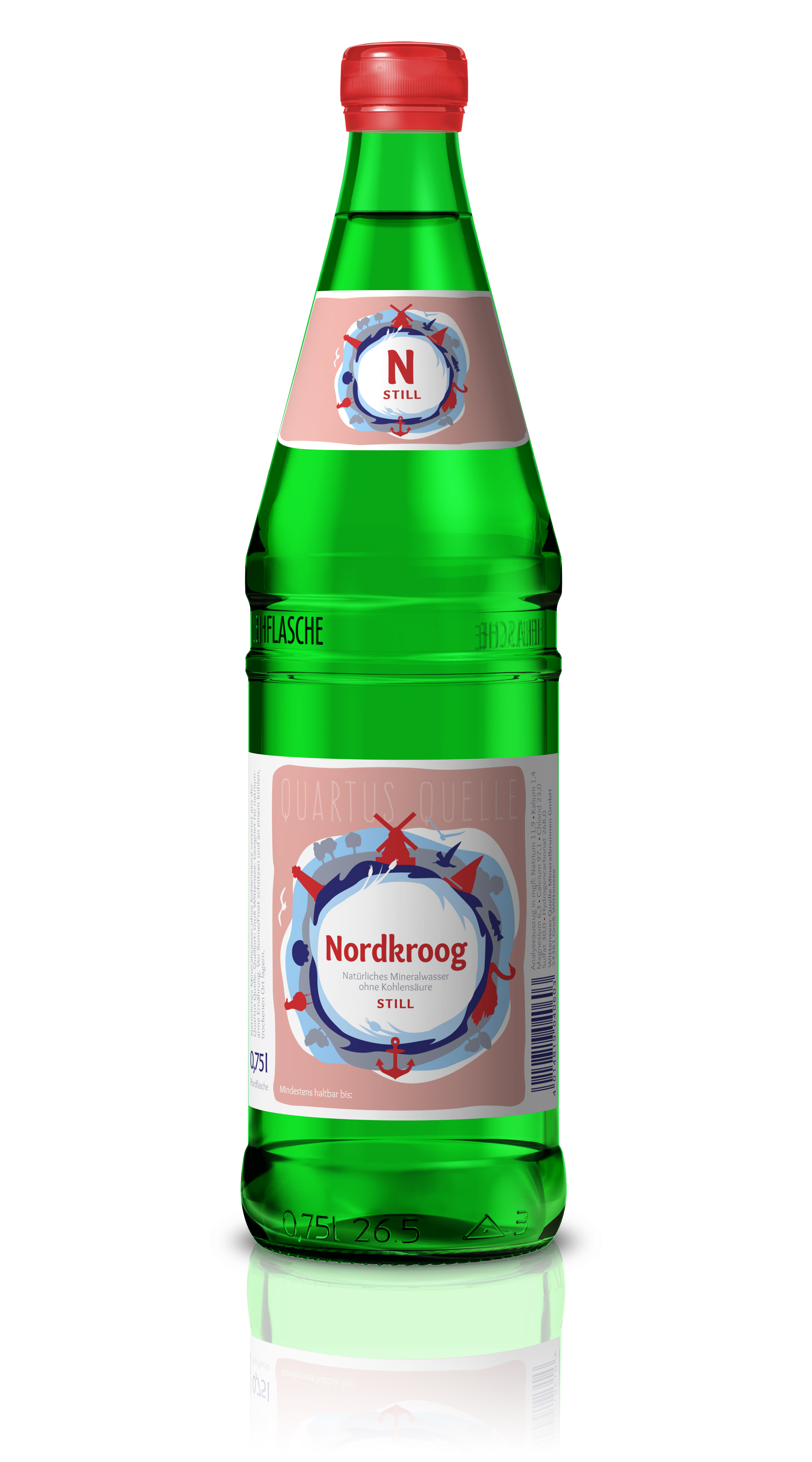 Nordkroog still (12/0,75 Ltr. Glas)