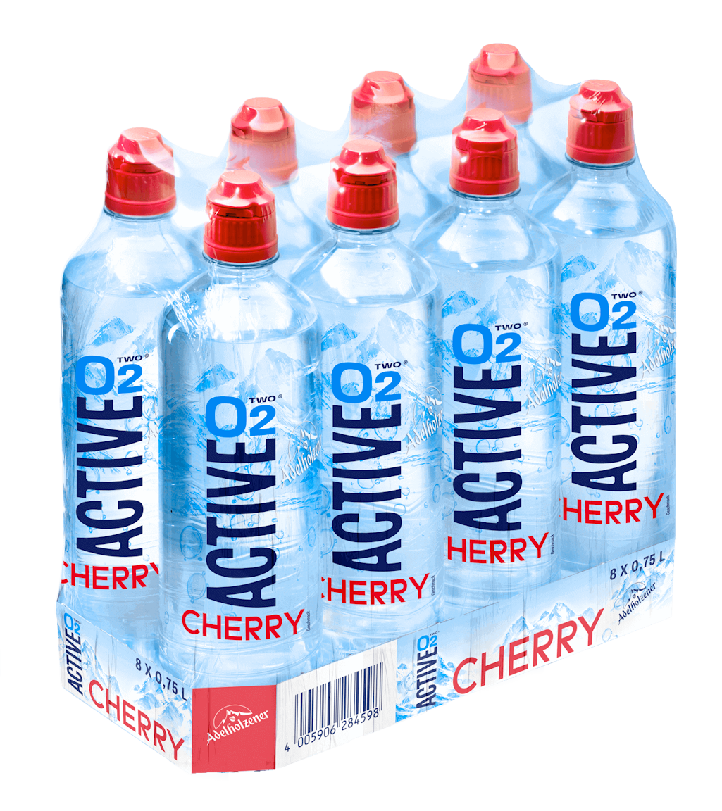 Adelholzener  Active O2 Cherry (8/0,75 Ltr. PET EINWEG)