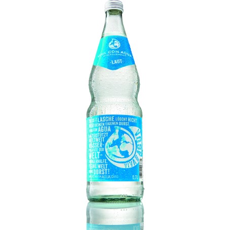 Viva con Agua laut (12/0,7 Ltr. Glas MEHRWEG)