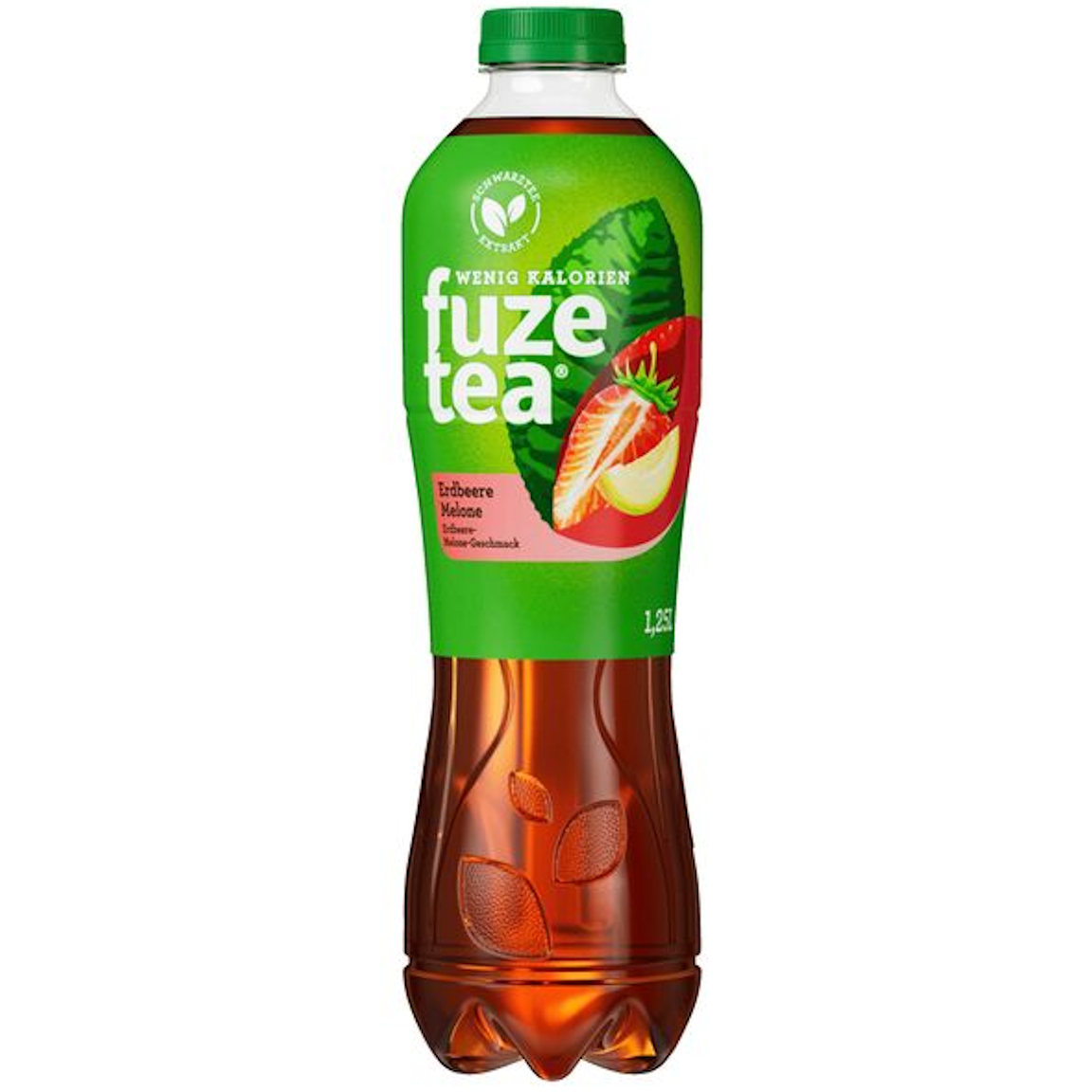 Fuze Tea Schwarzer Tee Erdbeere-Melone (6/1,25 Ltr. PET EINWEG)