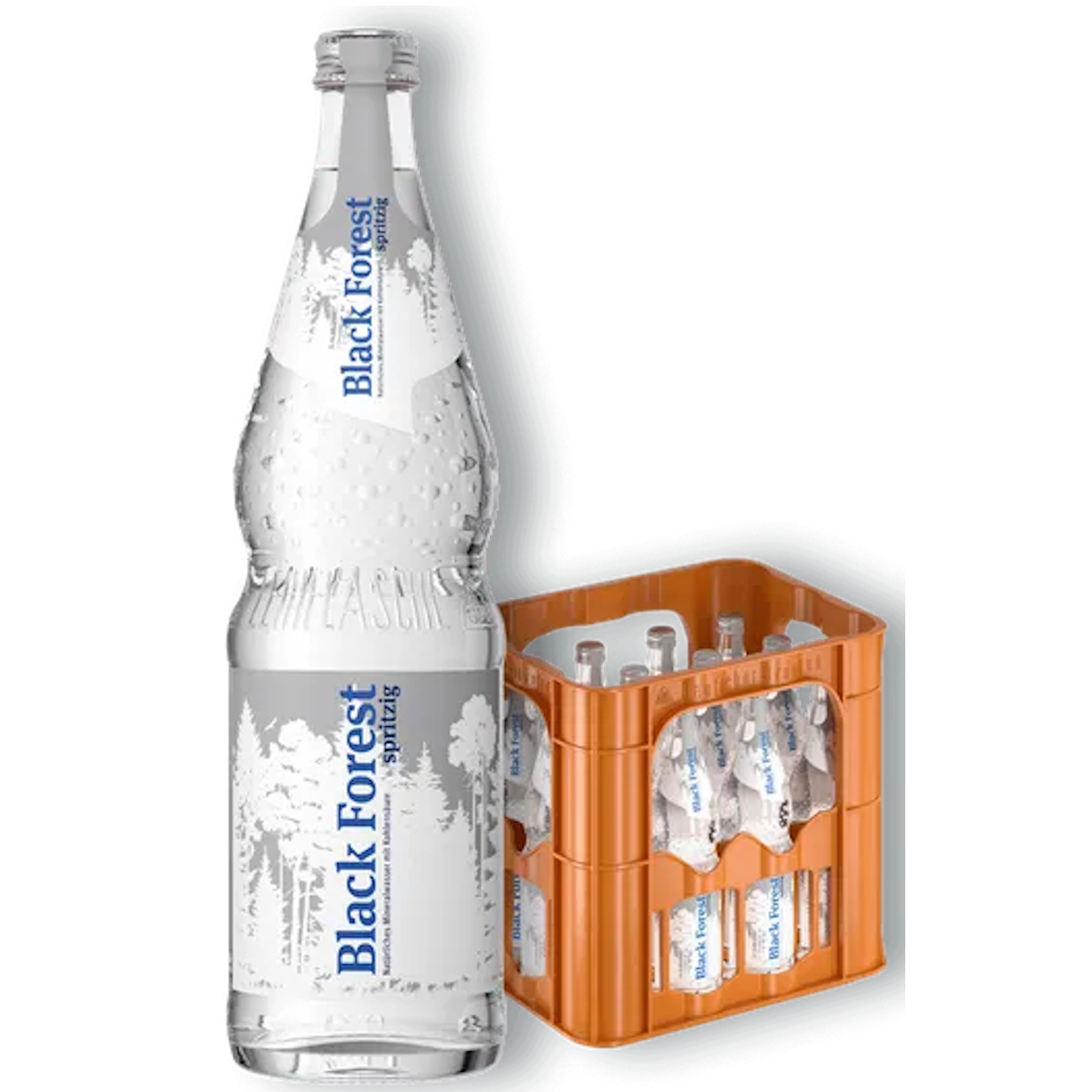 Black Forest spritzig Glas (12/0,70 Ltr. Glas MEHRWEG)